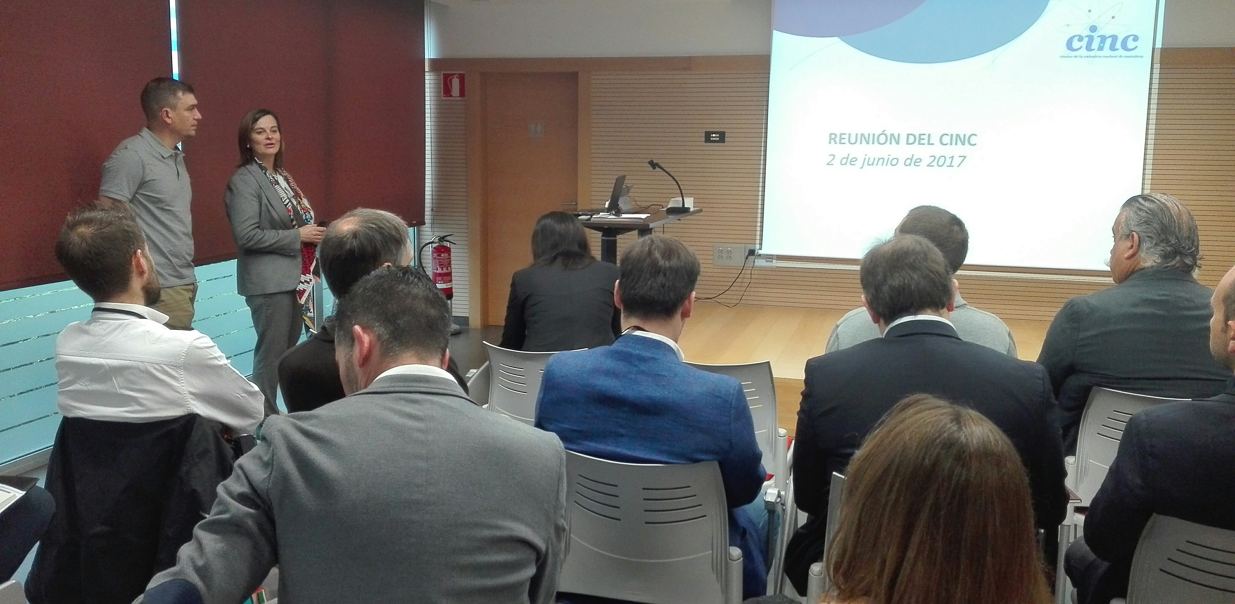 Ensa, empresa anfitriona en la reunión periódica del Clúster de la Industria Nuclear de Cantabria